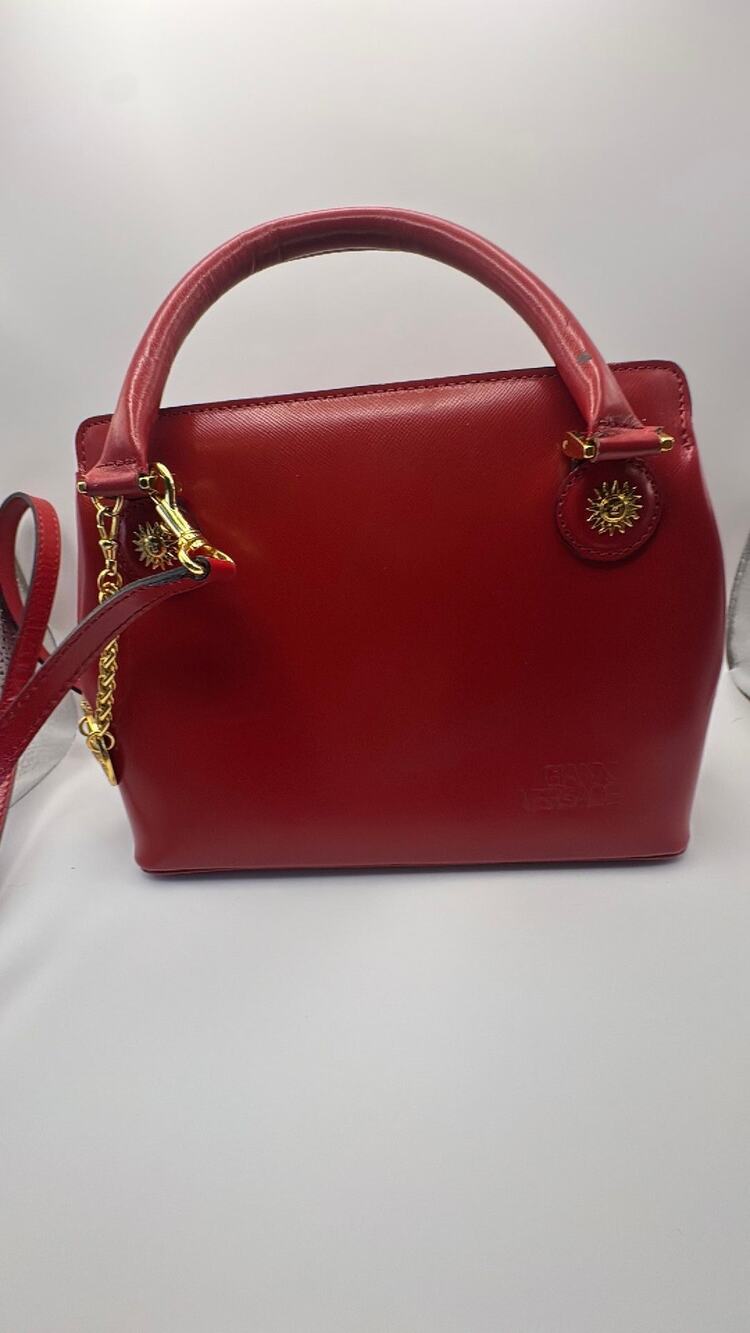 Gianni Versace Sunburst charm handbag